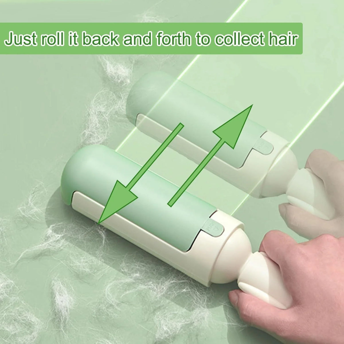Pet Hair Remover Reusable Built-In Collector
