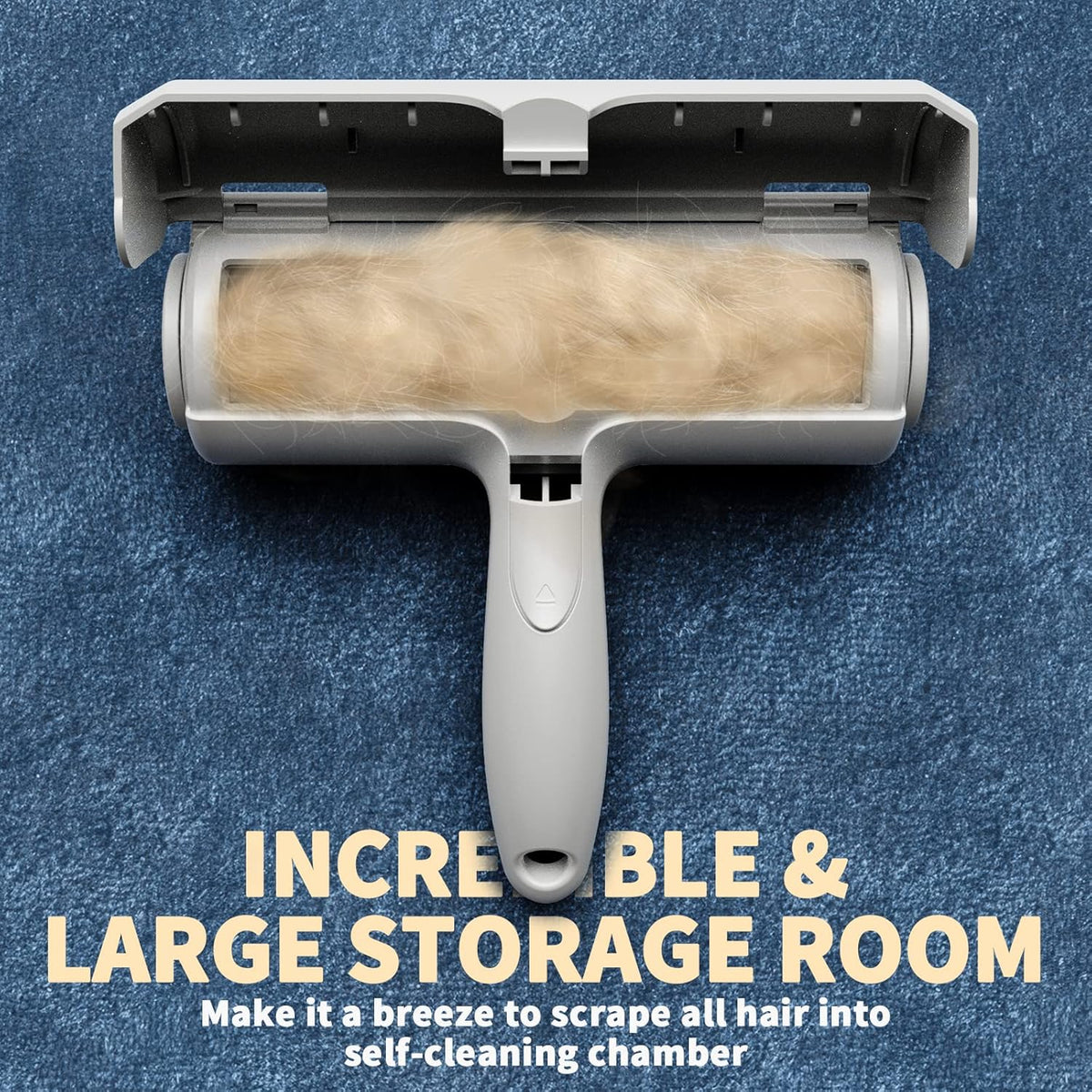 Pet Hair Remover Self-Cleaning & Reusable Multi-Surface