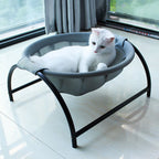 Pet Hammock Bed Breathable Mesh & Iron Frame