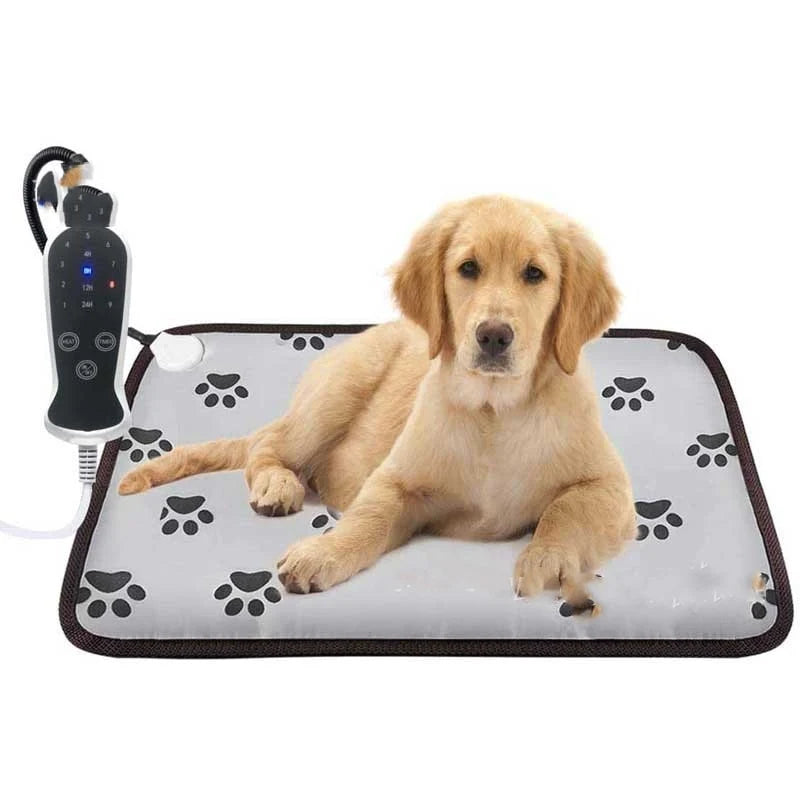 Pet Heating Pad Dual-Temp Control Waterproof Bite-Resistant Cord