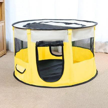 Pet House Breathable Mesh Detachable Window