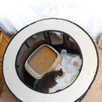 Pet House Breathable Mesh Detachable Window