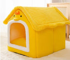 Pet House Self-Warming Plush Stable Base
