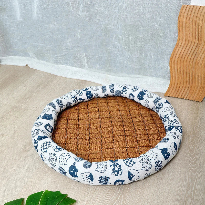 Pet Kennel Breathable Fabric Easy Clean Mat