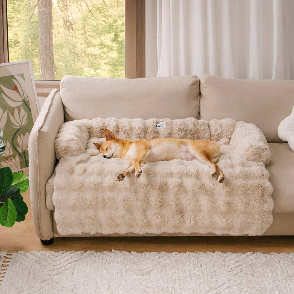 Pet Mat Plush Calming Non-Slip Machine-Washable