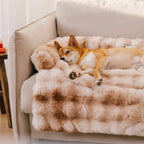 Pet Mat Plush Calming Non-Slip Machine-Washable
