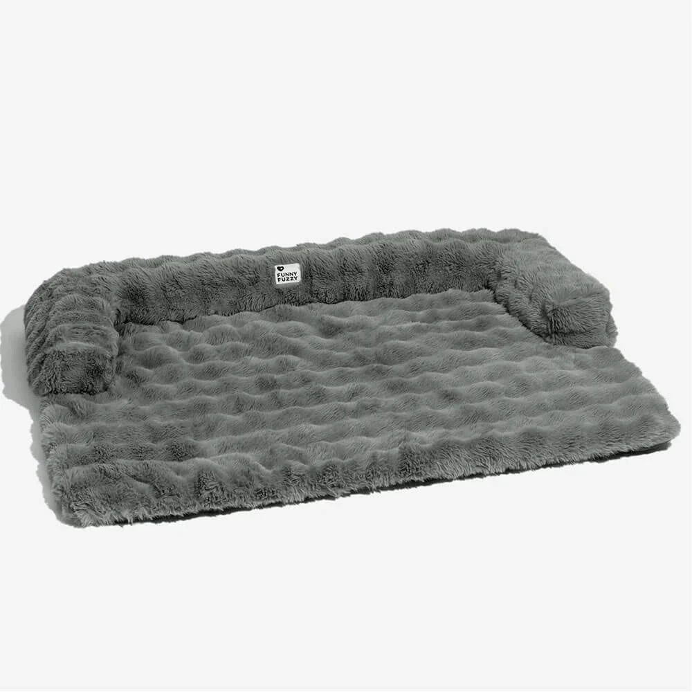 Pet Mat Plush Calming Non-Slip Machine-Washable
