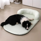 Pet Mattress Cooling Silk Removable Machine Washable Cover
