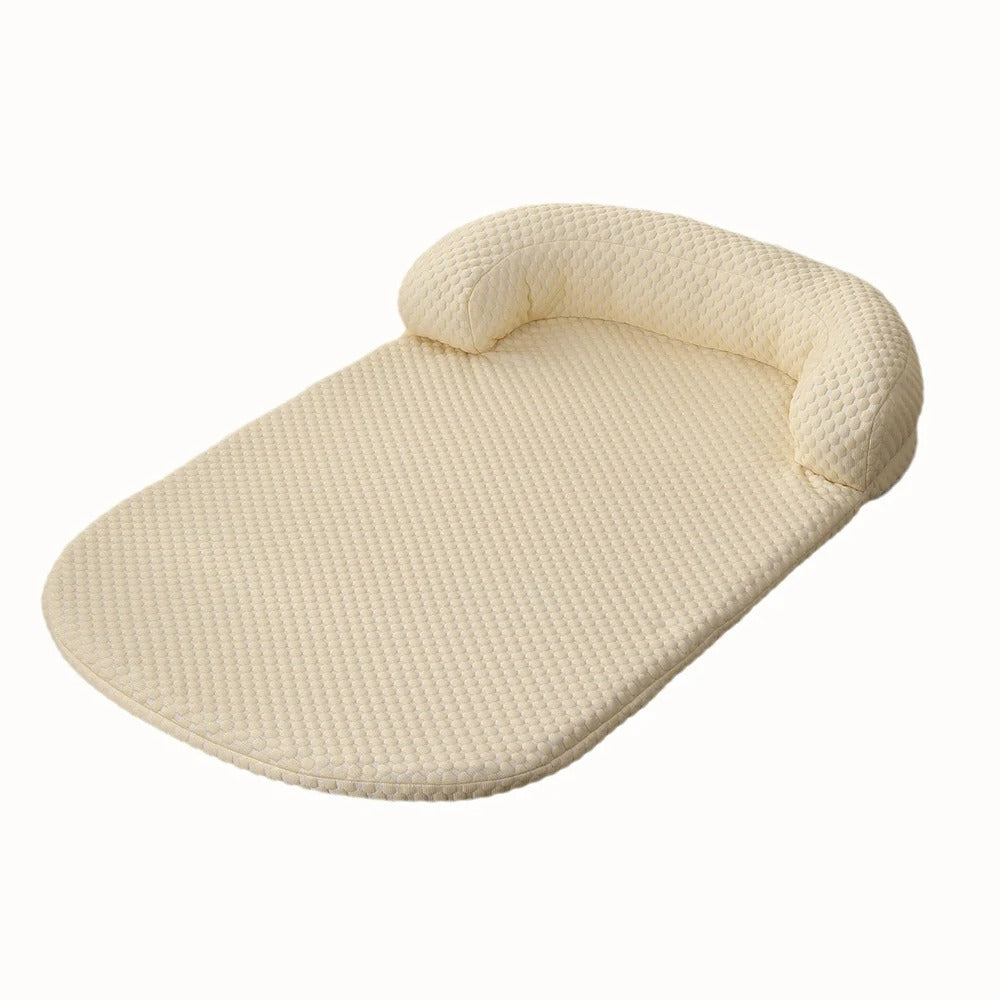 Pet Mattress Cooling Silk Removable Machine Washable Cover