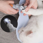 Pet Nail Clipper LED & 5X Magnifier Nail Trapper
