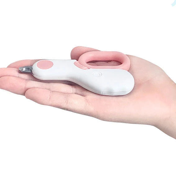 Pet Nail Clipper LED Light Stainless Steel Blades