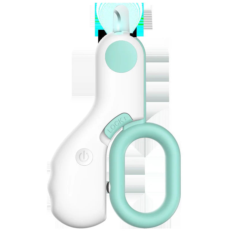 Pet Nail Clipper LED Light Stainless Steel Blades