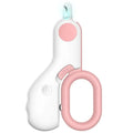 Pet Nail Clippers LED Light Stainless Steel Blades
