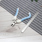 Pet Nail Scissors Ergonomic Curved Handle Stainless Steel Blade