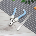 Pet Nail Scissors Ergonomic Curved Handle Stainless Steel Blade
