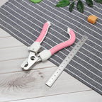 Pet Nail Scissors Ergonomic Curved Handle Stainless Steel Blade