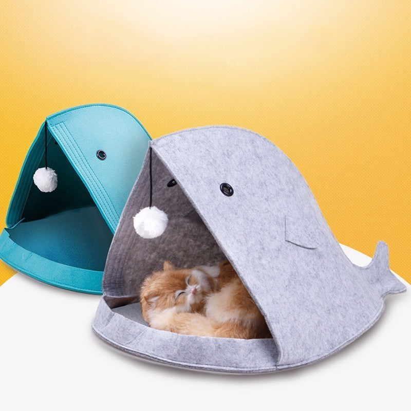 Pet Nest Foldable Felt Washable & Tear-Resistant
