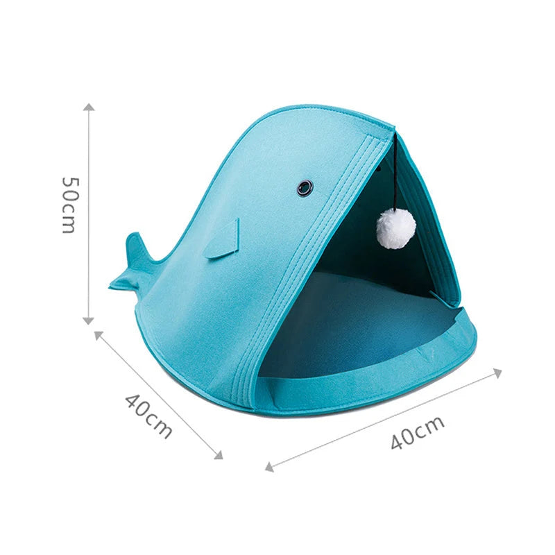 Pet Nest Foldable Felt Washable & Tear-Resistant