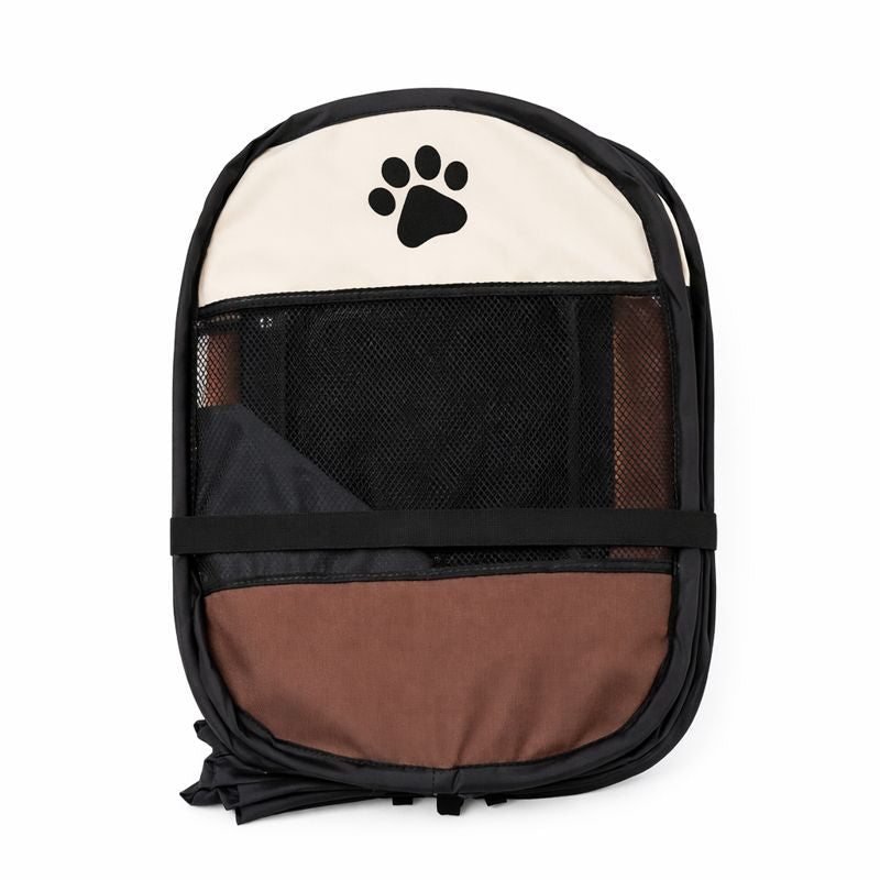 Pet Playpen Foldable Oxford Cloth Breathable Mesh