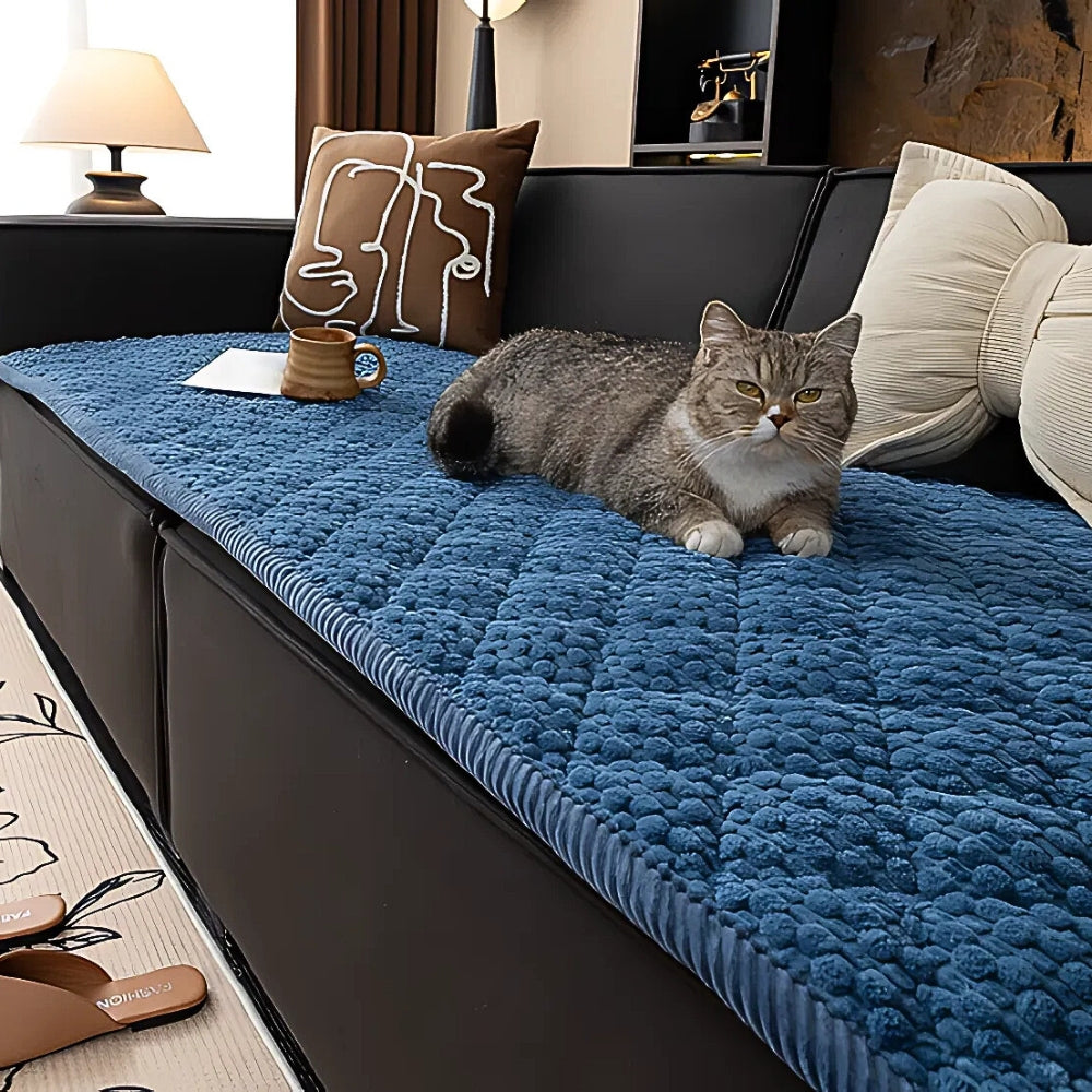 Pet-Proof Quilted Microfiber & Non-Slip Sofa Protector