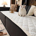 Pet-Proof Quilted Microfiber Sofa Cover
