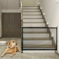 Pet Safety Gate Retractable Mesh & Stainless Steel Frame