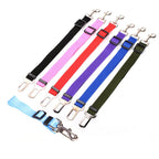 Pet Seat Belt Durable Imitation Nylon Adjustable Length