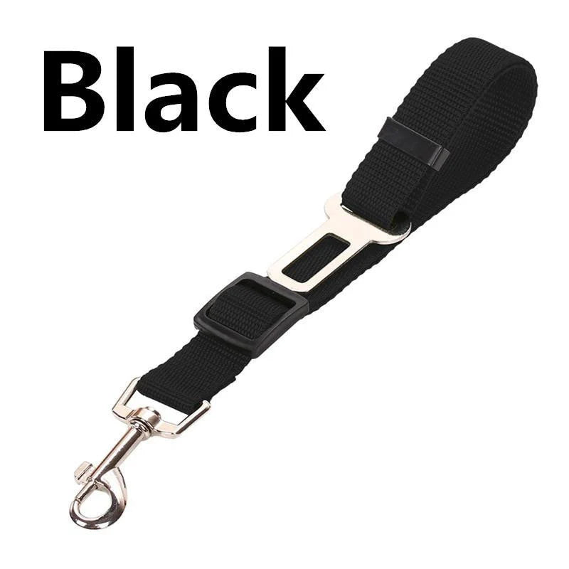 Pet Seat Belt Durable Imitation Nylon Adjustable Length