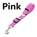Pet Seat Belt Durable Imitation Nylon Adjustable Length