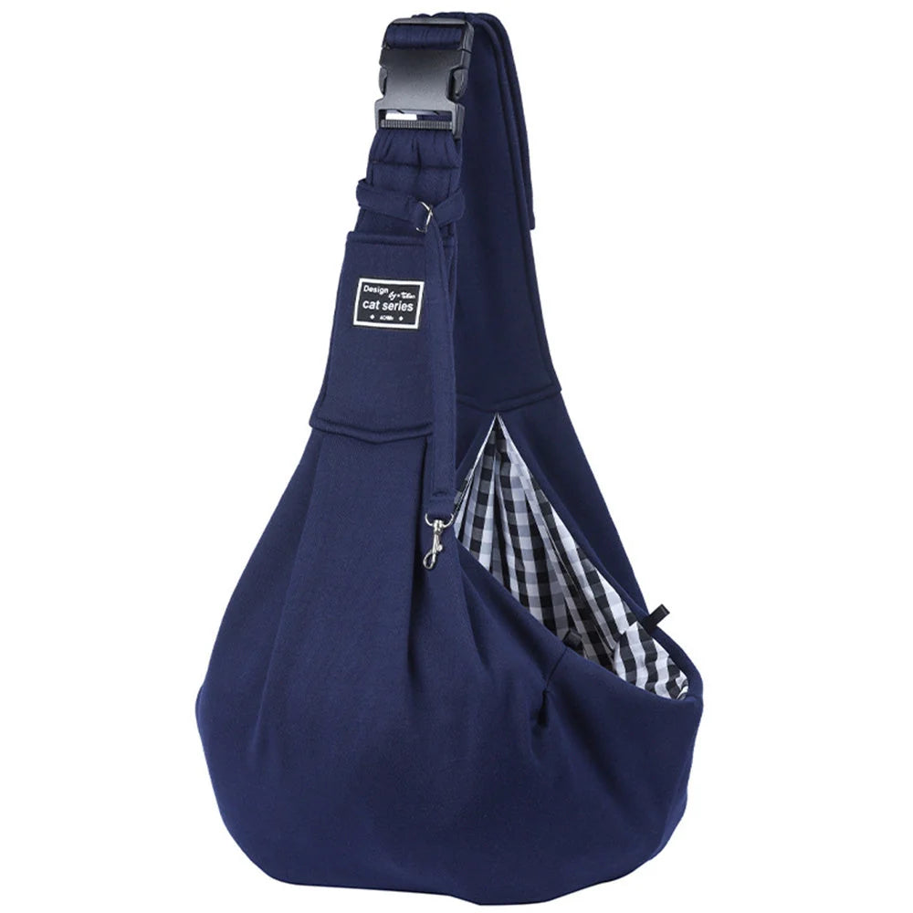 Pet Shoulder Bag Adjustable Strap & Safety Buckle