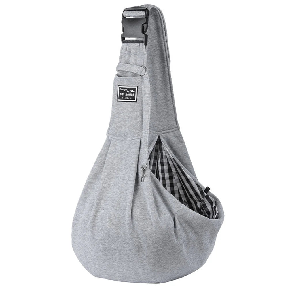 Pet Shoulder Bag Adjustable Strap & Safety Buckle