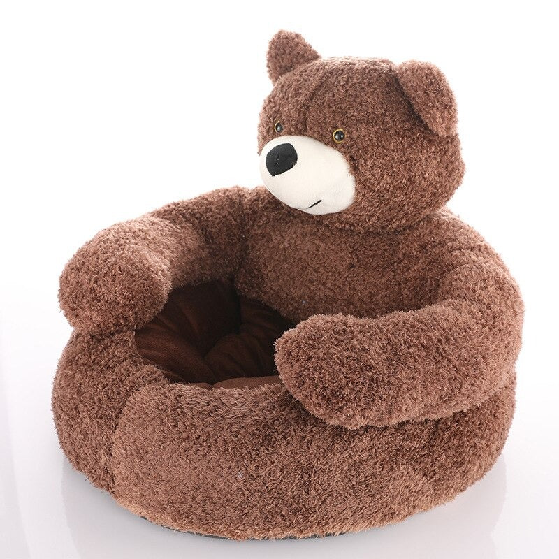 Pet Sleeping Mat Plush Removable Cover & Cotton Fill