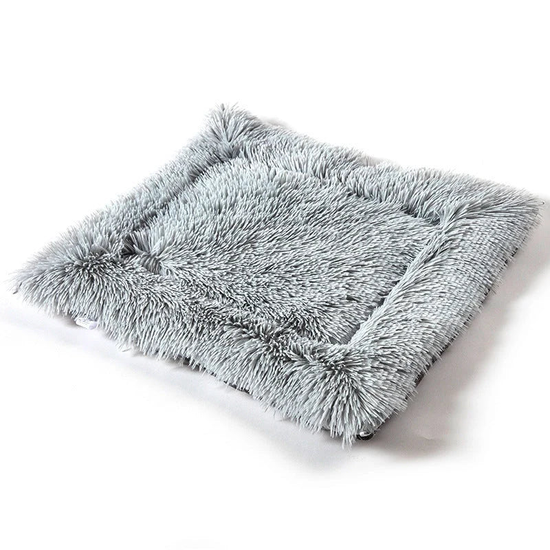 Pet Sleeping Pad Plush Convertible Machine Washable