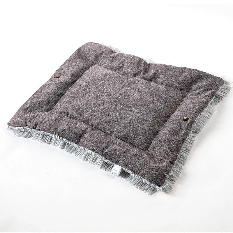 Pet Sleeping Pad Plush Convertible Machine Washable