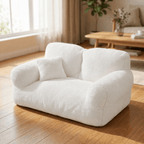 Pet Sofa Bed Plush Removable Washable Cover Waterproof Base