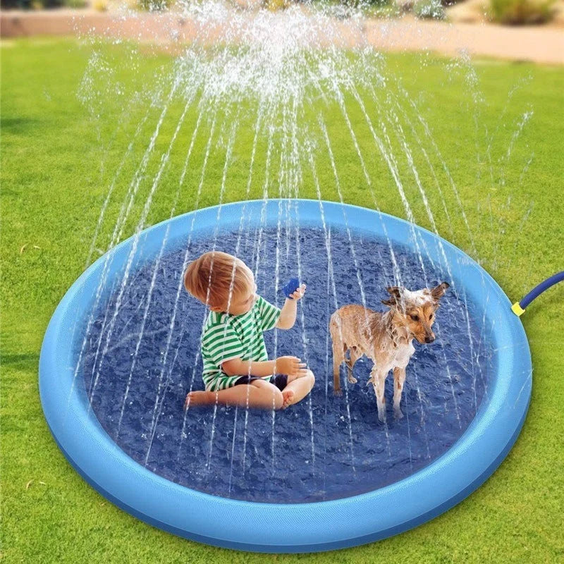 Pet Splash Pad Non-Slip Puncture-Resistant PVC