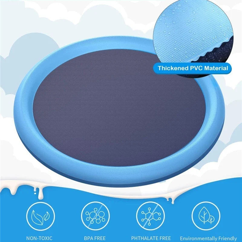 Pet Splash Pad Non-Slip Puncture-Resistant PVC