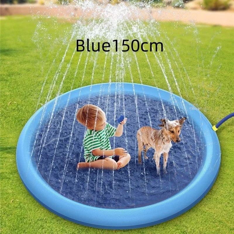 Pet Splash Pad Non-Slip Puncture-Resistant PVC
