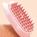 Pet Spray Comb Rotating Brush Wash-Free USB-Powered