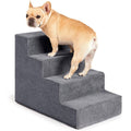 Pet Stairs 4-Step Foldable Foam Convertible Bed