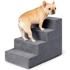 Pet Stairs 4-Step Foldable & Washable Cover