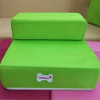 Pet Stairs Two-Step Foldable Lightweight Foam Mesh Cover