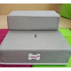 Pet Stairs Two-Step Foldable Lightweight Foam Mesh Cover