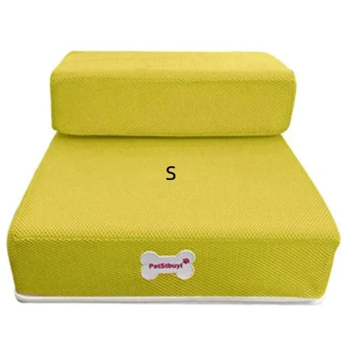 Pet Stairs Two-Step Foldable Lightweight Foam Mesh Cover