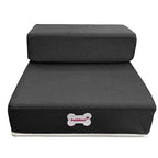 Pet Stairs Two-Step Foldable Lightweight Foam Mesh Cover