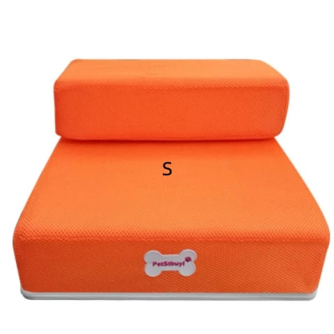 Pet Stairs Two-Step Foldable Lightweight Foam Mesh Cover