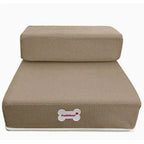 Pet Stairs Two-Step Foldable Lightweight Foam Mesh Cover
