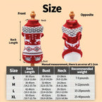 Pet Sweater Knitted Acrylic Christmas