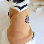 Pet Sweater Vest Fleece Sleeveless College Style
