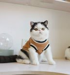 Pet Sweater Vest Fleece Sleeveless College Style
